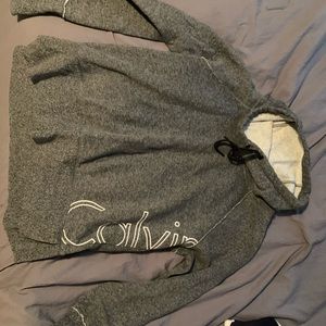 Calvin Klein grey hoodie